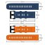 Remienok Tech-Protect Iconband Garmin Fenix 3 / 5X / 3Hr / 5X Plus / 6X / 6X Pro / 7X Navy Blue
