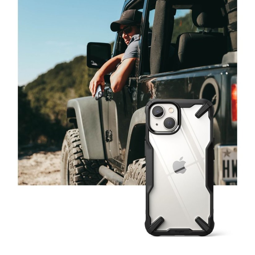 Kryt Ringke Fusion X iPhone 14 Plus / 15 Plus Black