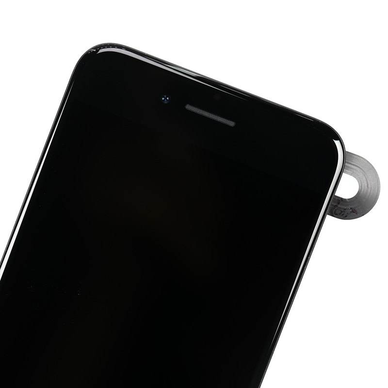 Fekete LCD iPhone 8 elülső kamerával + közelségérzékelővel OEM (home gomb nélkül)