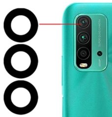 Náhradné sklo zadnej kamery - Xiaomi Redmi 9T Náhradné sklo zadnej kamery - Xiaomi Redmi 9T