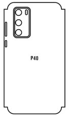 Hydrogel - zadná ochranná fólia - Huawei P40