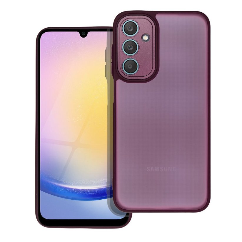 Kryt Ochranné sklo Variete Case Samsung Galaxy A25 5G Purple