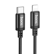 Kábel Cable USB C to Lightning Hoco Pd 27W 2 M X89 Black Kábel Cable USB C to Lightning Hoco Pd 27W 2 M X89 Black