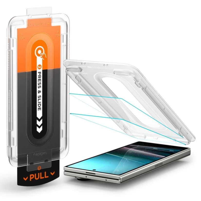 edzett védőüveg Spigen Glas.Tr "Ez Fit Pro" Hd 2-Pack Samsung Galaxy Z Fold 7 Clear