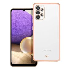 Fedél Forcell LUX tok Samsung Galaxy A32 4G rózsaszínű