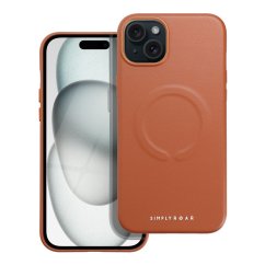 Kryt Roar Leather Mag Case - iPhone 15 Plus Brown