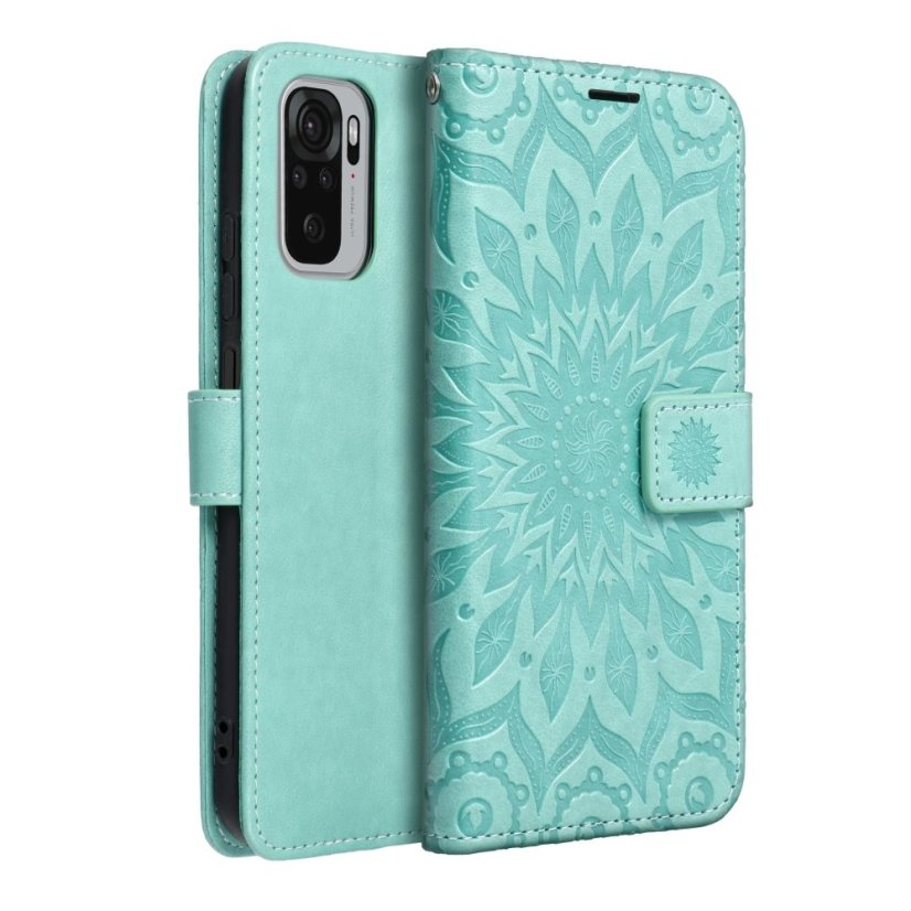 Tok MEZZO Book Case Xiaomi Redmi Note 10 Pro Mandala Green