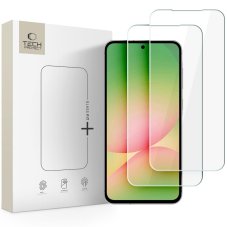 edzett védőüveg Tech-Protect Glass Fit+ 2-Pack Samsung Galaxy A37 / A57 5G átlátszó