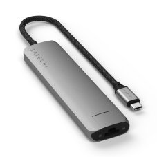 HUB rozbočovač Adapter Hub 7In1 USB C Satechi Slim St-P7Sm Space Gray