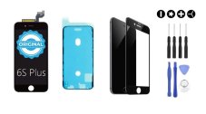 MULTIPACK - ORIGINAL Čierny LCD displej iPhone 6S Plus + LCD adhesive (lepka pod displej) + 3D ochranné sklo + sada náradia MULTIPACK - ORIGINAL Čierny LCD displej iPhone 6S Plus + LCD adhesive (lepka pod displej) + 3D ochranné sklo + sada náradia