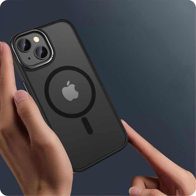 Kryt Tech-Protect Magmat ”2” Magsafe iPhone 15 Matte Black