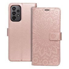 Kryt Flip Case Samsung Galaxy A23 5G Mezzo Book Mandala Rose Gold