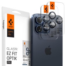 Ochranné sklo zadnej kamery 2ks v balení, set ochranných skiel zadnej kamery Spigen Optik.Tr ”Ez Fit” Camera Protector 2-Pack iPhone 14 Pro / Pro Max / 15 Pro / Pro Max Blue Titanium Ochranné sklo zadnej kamery 2ks v balení, set ochranných skiel zadnej kamery Spigen Optik.Tr ”Ez Fit” Camera Protector 2-Pack iPhone 14 Pro / Pro Max / 15 Pro / Pro Max Blue Titanium