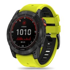 Remienok Tech-Protect Iconband Pro Garmin Fenix 5X / 5X Plus / 6X / 6X Pro / 7X / 8 / 8 Pro (51 mm) Lime/Black