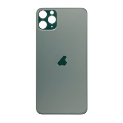 Apple iPhone 11 Pro Max - Sklo zadného housingu so zväčšeným otvorom na kameru (Midnight Green)