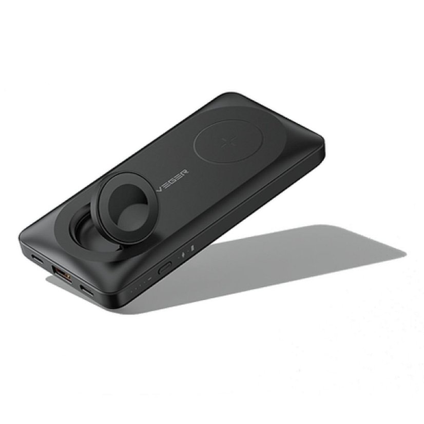 Powerbanka Powerbank s MagSafe Veger Magmulti (W1156) Pd Qc3.0 3A 22,5W 10000 mAh With Wireless Charging Black