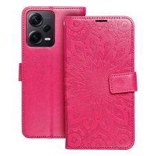 Kryt Mezzo Book Case Xiaomi Redmi Note 12 Pro 5G Mandala Magenta