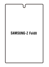 engaroGuard Hidrogél - elülső külső védőfólia - Samsung Galaxy Z Fold 8