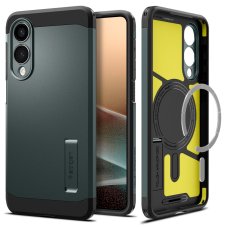 Kryt Spigen Tough Armor Magsafe Samsung Galaxy S25 Edge Abyss Green
