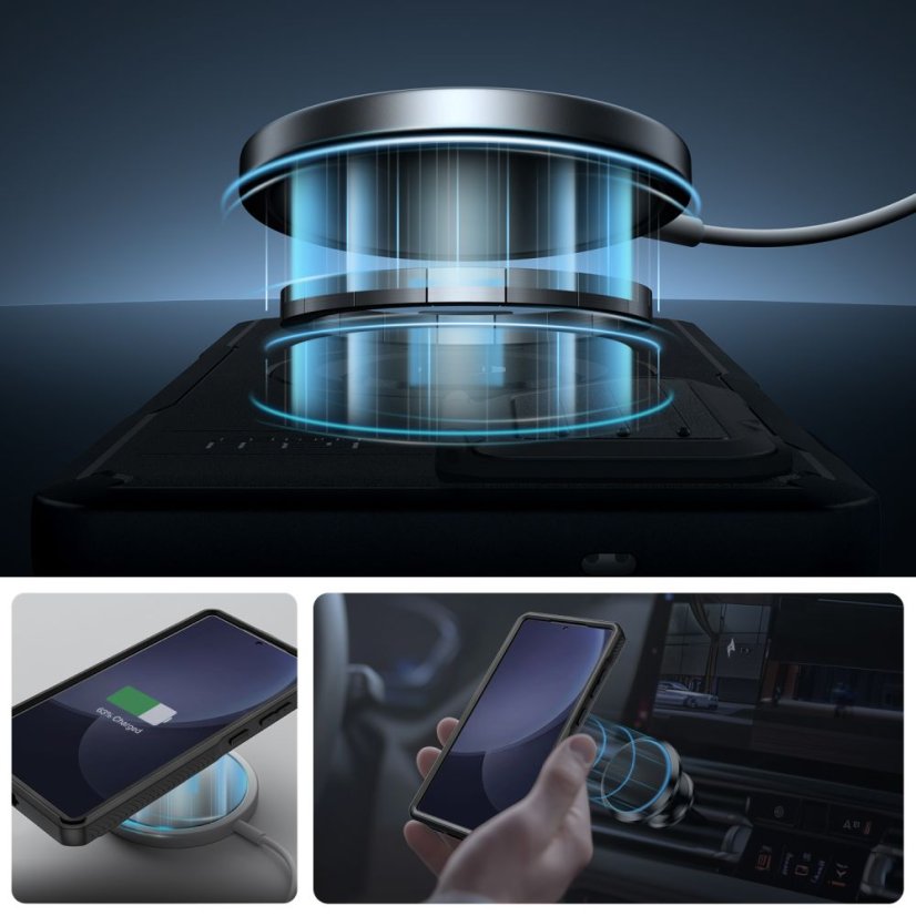 Kryt Tech-Protect Kevlar Kevlar Magsafe Samsung Galaxy S25 Ultra Black