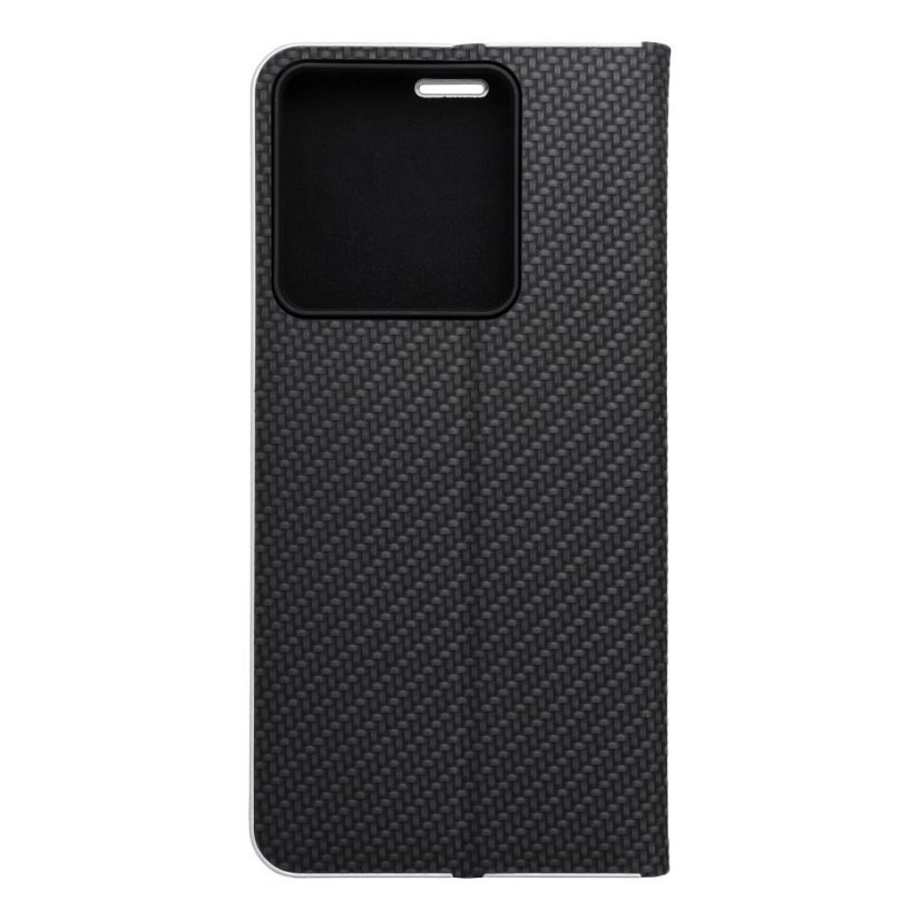 Kryt Luna Book Carbon Xiaomi Redmi Note 13 Pro 5G Black