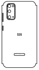 engaroGuard Hydrogel - zadní ochranná fólie - Samsung Galaxy S20