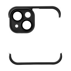 Kryt mini Bumpers With Camera Island Protection Case iPhone 14 Black
