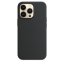 iPhone 13 Pro Silicone Case s MagSafe - Midnight design (čierny)