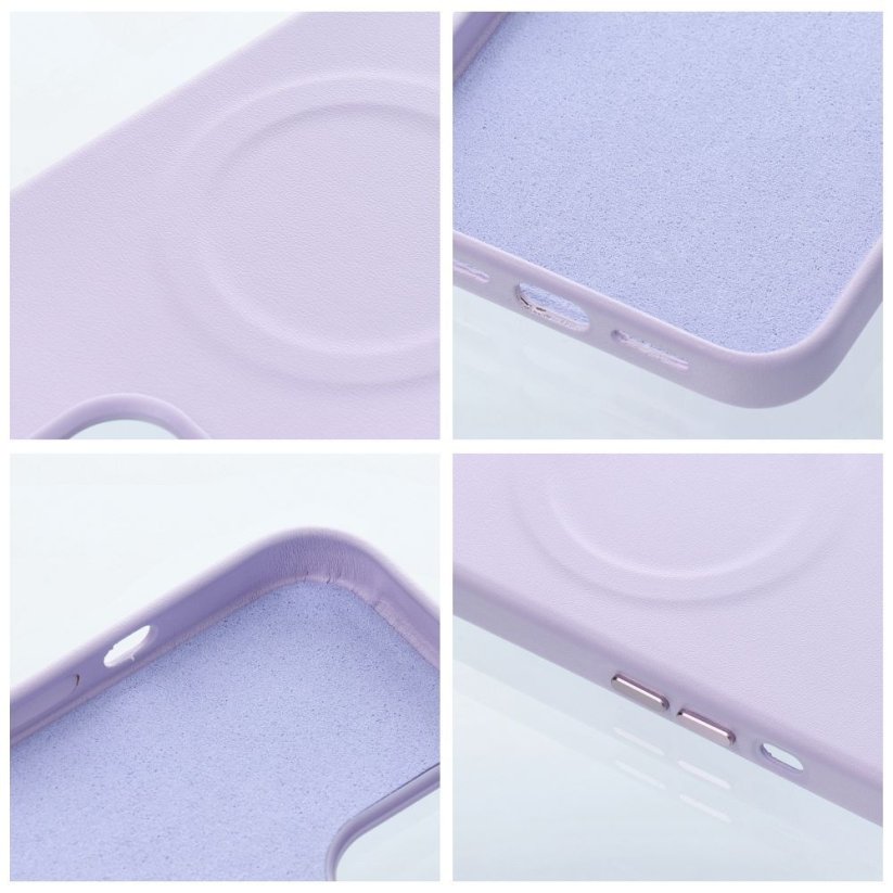 Kryt Roar Leather Mag Case - iPhone 13 Pro Max Purple