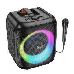 Hoco Bluetooth / Wireless Speaker +Microphone Graceful Ha1 Black