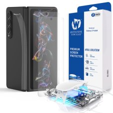 2ks v balení, set ochranných skiel Whitestone Dome Glass 2-Pack Samsung Galaxy Z Fold 4
