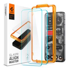 Ochranné tvrdené sklo Spigen Alm Glas.Tr 2-Pack Nothing Phone 2 Clear