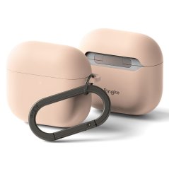 Kryt Ringke Silicone Apple Airpods 4 Pink Sand Kryt Ringke Silicone Apple Airpods 4 Pink Sand