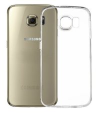 Samsung Galaxy S6 Edge - Priesvitný silikónový kryt
