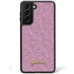 Kryt Original Faceplate Case Guess Guhcs24Lhggshu Samsung Galaxy S24 Ultra (Glitter  Script / Purple)