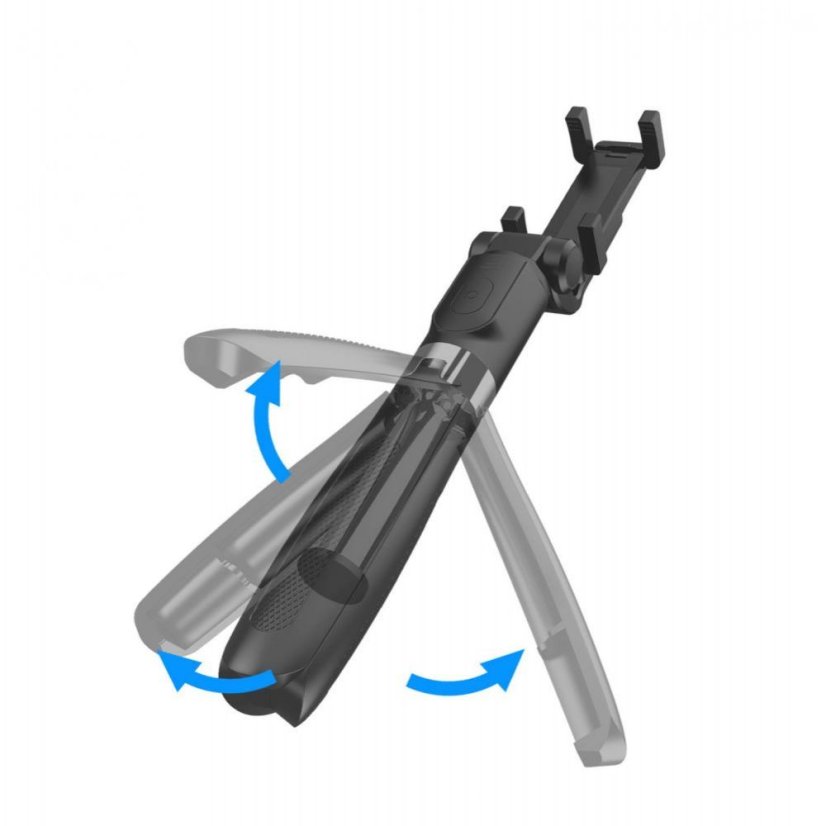 Selfie tyč Tech-Protect L01S Bluetooth Selfie Stick Tripod Black
