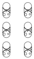 Hidrogél - 6x chranná fólia zadnej kamery - Huawei P50 Pro