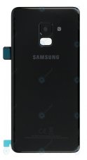 Samsung Galaxy A8 2018 A530 - Zadný kryt - čierny (náhradný diel)