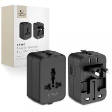 Tech-Protect Ta300 utazási adapter Eu / Uk / Us / Au Black