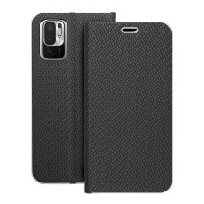 Kryt Flip Case Xiaomi Redmi Note 10 / 10S Luna Book Carbon Black