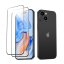 Ochranné tvrdené sklo ESR Tempered Glass 2-Pack iPhone 15 Plus Black