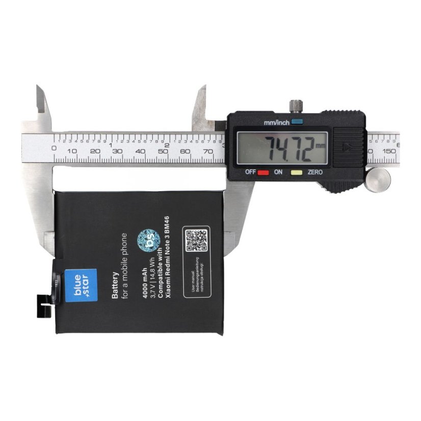 Akkumulátor Battery Xiaomi Redmi Note 3 (Bm46) 4000 mAh Blue Star