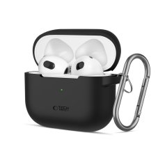 Kryt Tech-Protect Silicone Hook Apple Airpods 3 Black Kryt Tech-Protect Silicone Hook Apple Airpods 3 Black