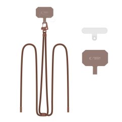 Kryt Tech-Protect C5S Rope Crossbody Strap Chocolate Brown