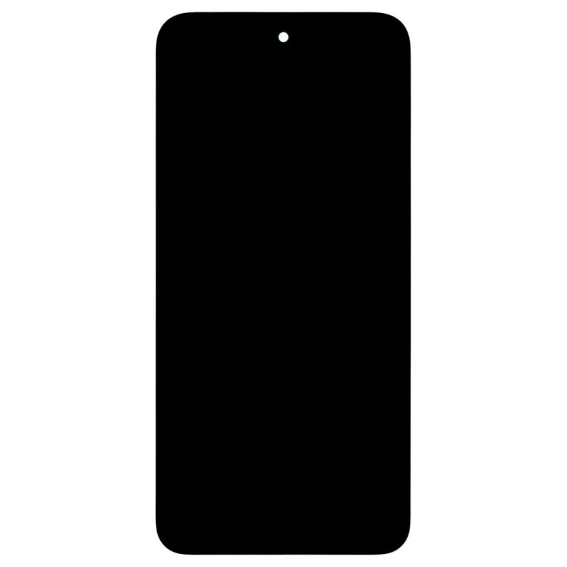 Displej s rámom pre Poco M7 Black (Service Pack - originálny diel)