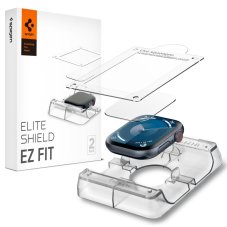 Hydrogel fólia Hydrogelova fólia Spigen Elite Shield ”Ez Fit” 2-Pack Apple Watch 10 / 11 (42 mm) Clear