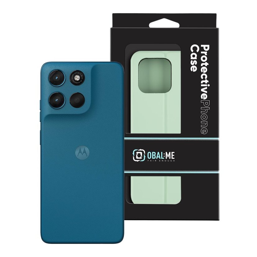 OBAL:ME SmoothTouch púzdro pre Motorola Moto G57 Power Mint Green