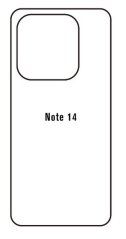 engaroGuard Hydrogel - zadná ochranná fólia - Xiaomi Redmi Note 14