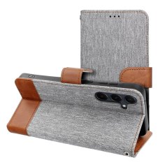 Kryt Jeans Book Samsung Galaxy A20E Gray Kryt Jeans Book Samsung Galaxy A20E Gray