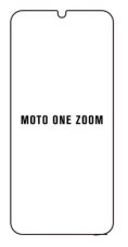 Hydrogel - ochranná fólia - Motorola One Zoom